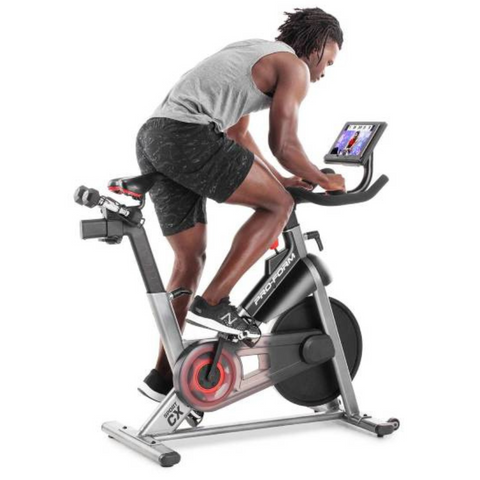 Proform Sport CX Stationary Exercise Bike with 3-Lb. Dumbbells